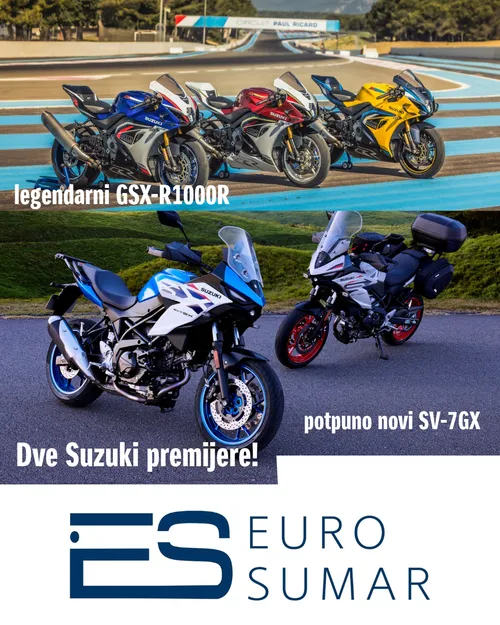 DVE SUZUKI PREMIJERE U EURO SUMAR SALONU